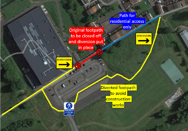 WCHS extension diversion